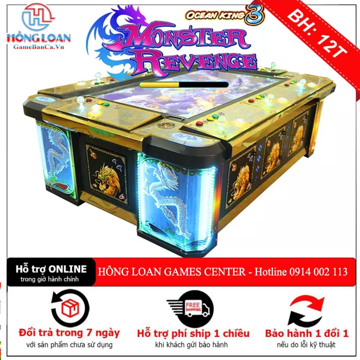 OCEAN King 3 Monster Revenge Máy trò chơi bắn cá